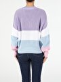 thumb-Afficher les détails de Pull Multicolou Regular Fit   Femme