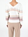 thumb-Afficher les détails de Pull Multicolou Regular Fit   Femme