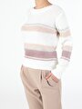 thumb-Afficher les détails de Pull Multicolou Regular Fit   Femme