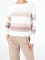 thumb-Afficher les détails de Pull Multicolou Regular Fit   Femme