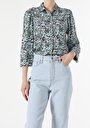 thumb-Afficher les détails de Chemise À Manches Longues Multicolou Regular Fit   Femme