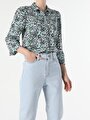 thumb-Afficher les détails de Chemise À Manches Longues Multicolou Regular Fit   Femme