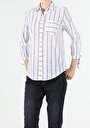 thumb-Afficher les détails de Chemise À Manches Longues Blanc Regular Fit   Femme