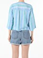 thumb-Afficher les détails de Chemise À Manches Longues Bleu Regular Fit   Femme