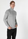 thumb-Afficher les détails de Pull Gris Slim Fit   Homme