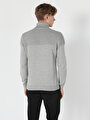 thumb-Afficher les détails de Pull Gris Slim Fit   Homme
