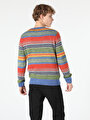 thumb-Afficher les détails de Pull Multicolou Regular Fit   Homme