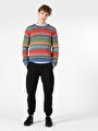 thumb-Afficher les détails de Pull Multicolou Regular Fit   Homme
