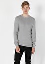 thumb-Afficher les détails de Pull Gris Slim Fit   Homme