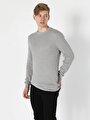 thumb-Afficher les détails de Pull Gris Slim Fit   Homme