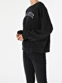 thumb-Afficher les détails de Pull-over Noir Comfort Fit  Femme