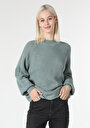 thumb-Afficher les détails de Pull Vert Regular Fit   Femme