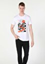 thumb-Afficher les détails de T-shirt À Manches Courtes Blanc Regular Fit  Homme