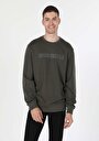 thumb-Afficher les détails de Pull-over Kaki Regular Fit  Homme