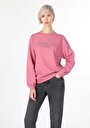 thumb-Afficher les détails de Pull-over Rose Regular Fit  Femme