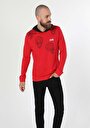 thumb-Afficher les détails de T-shirt À Manches Longues Rouge Regular Fit  Homme
