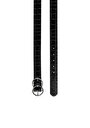 thumb-Afficher les détails de Ceinture Noir Modern Fit Femme