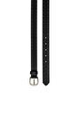 thumb-Afficher les détails de Ceinture Noir Modern Fit Femme