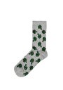 thumb-Afficher les détails de Chaussettes Gris Modern Fit Femme