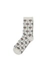 thumb-Afficher les détails de Chaussettes Ecru Modern Fit Femme