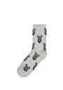 thumb-Afficher les détails de Chaussettes Beige Modern Fit Femme