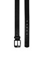 thumb-Afficher les détails de Ceinture Noir Modern Fit Homme