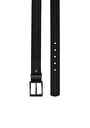 thumb-Afficher les détails de Ceinture Noir Modern Fit Homme