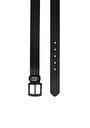 thumb-Afficher les détails de Ceinture Noir Modern Fit Homme
