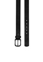 thumb-Afficher les détails de Ceinture Noir Modern Fit Homme