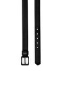 thumb-Afficher les détails de Ceinture Noir Modern Fit Homme