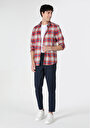 thumb-Afficher les détails de Chemise À Manches Longues Multicolou Slim Fit   Homme