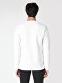 thumb-Afficher les détails de T-shirt À Manches Longues Blanc Regular Fit  Homme