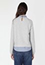 thumb-Afficher les détails de T-shirt À Manches Longues Gris Regular Fit  Femme