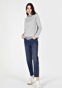 thumb-Afficher les détails de T-shirt À Manches Longues Gris Regular Fit  Femme
