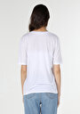 thumb-Afficher les détails de T-shirt À Manches Courtes Blanc Regular Fit  Femme
