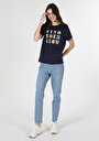 thumb-Afficher les détails de T-shirt À Manches Courtes Marine Regular Fit  Femme