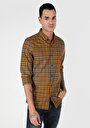 thumb-Afficher les détails de Chemise À Manches Longues Safran Slim Fit   Homme
