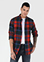 thumb-Afficher les détails de Chemise À Manches Longues Orange    Homme