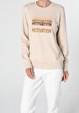 thumb-Afficher les détails de Pull-over Beige Regular Fit  Femme