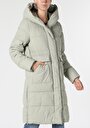 thumb-Afficher les détails de Manteau  Vert Regular Fit  Femme
