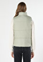 thumb-Afficher les détails de Gilet Vert Regular Fit Femme