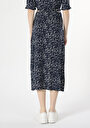 thumb-Afficher les détails de Jupe Marine Midi Skirt    Femme