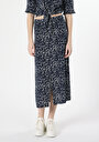 thumb-Afficher les détails de Jupe Marine Midi Skirt    Femme