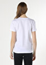 thumb-Afficher les détails de T-shirt À Manches Courtes Blanc Regular Fit  Femme