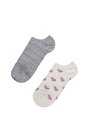 thumb-Afficher les détails de Chaussettes Multicolou Modern Fit Femme