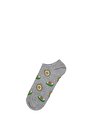 thumb-Afficher les détails de Chaussettes Gris Modern Fit Femme