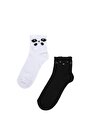 thumb-Afficher les détails de Chaussettes Multicolou Modern Fit Femme