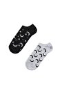 thumb-Afficher les détails de Chaussettes Multicolou Modern Fit Femme
