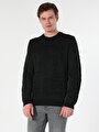 thumb-Afficher les détails de Pull Noir Regular Fit   Homme