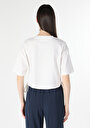 thumb-Afficher les détails de T-shirt À Manches Courtes Blanc Regular Fit Imprimé Femme